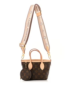LOUIS VUITTON Monogram Neverfull BB Beige