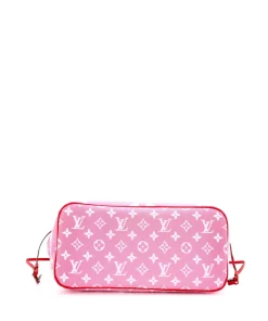 Alternative view of LOUIS VUITTON Monogram Escale Neverfull MM Rouge