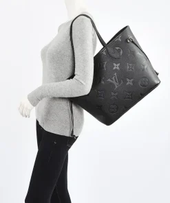 Alternative view of Louis Vuitton Neverfull Black Monogram