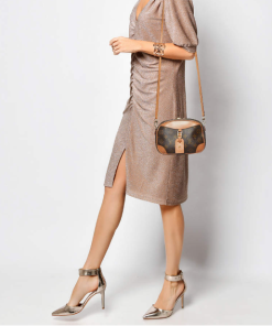 Alternative view of LOUIS VUITTON Deauville Mini Monogram Canvas Brown Bag