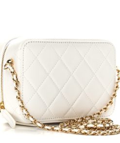 Alternative view of CHANEL Golden Plate Clutch With Chain