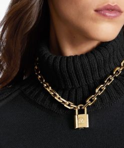 Alternative view of Louis Vuitton Lv Edge Necklace Cadenas