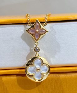 Alternative view of Louis Vuitton Colour Blossom Necklace Gold