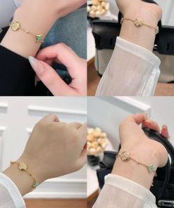 Alternative view of Louis Vuitton Color Blossom Bb Bracelet Gold Tone With Blue