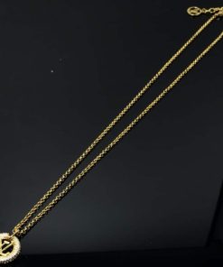 Alternative view of Louis Vuitton Louise By Night Necklace Gold