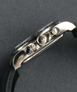 Alternative view of Rolex Cosmograph Daytona Silver Black 126519ln 40mm