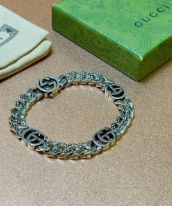 Alternative view of Gucci Interlocking Bracelet Silver