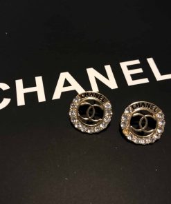 Alternative view of Chanel Cc Earrings Gold