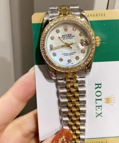 Alternative view of Rolex Datejust 31 Oyster Oystersteel Yellow Gold And Diamonds White 31mm 278383 0002