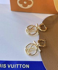 Alternative view of Louis Vuitton Lv Baby Louise Earrings Golgold
