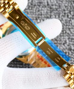 Alternative view of Rolex Datejust Roman Numeral Dial Gold In Yellow 41mm