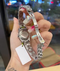Alternative view of Rolex Lady Datejust 28 Silver Jubilee Diamond Dial In Pink 28mm