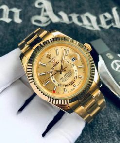 Alternative view of Rolex Sky Dweller Yellow Gold 42mm 326938