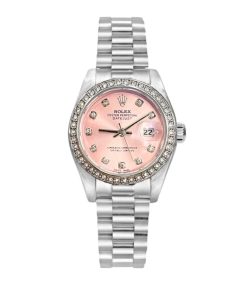 Rolex Lady Datejust 28 Silver Jubilee Diamond Dial In Pink 28mm
