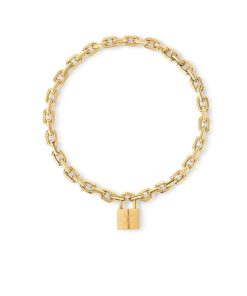 Louis Vuitton Lv Edge Necklace Cadenas
