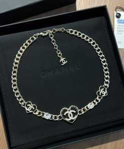 Alternative view of Chanel Heart Cc Necklace