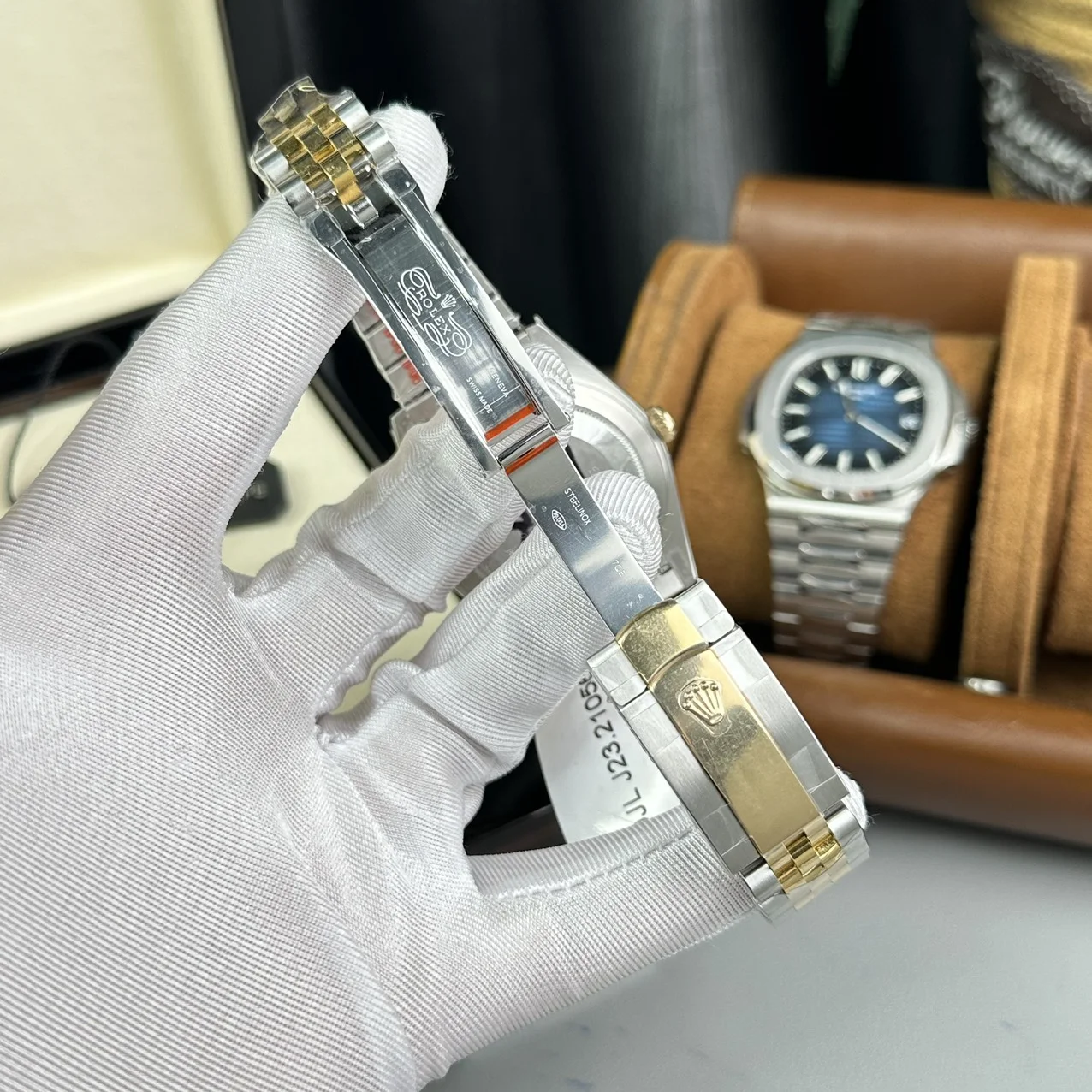 Rolex Datejust Jubilee Champagne Gold 36mm 126233 0015 - Image 4