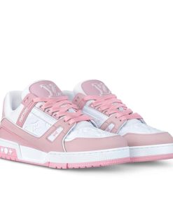 Louis Vuitton Lv Trainer Sneaker Pink Rose 1Aboek