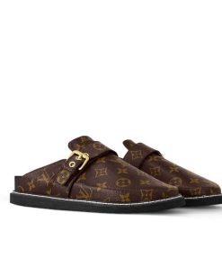 Louis Vuitton Cosy Flat Comfort Clog Cacao Brown 1Aaw6Q