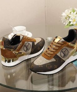 Alternative view of Louis Vuitton Lv Run Away Marathon Running Sneaker Brown