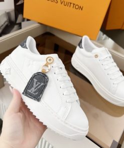 Alternative view of Louis Vuitton Time Out Sneaker Grey 1Aguy4