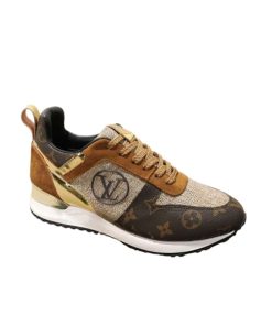 Louis Vuitton Lv Run Away Marathon Running Sneaker Brown