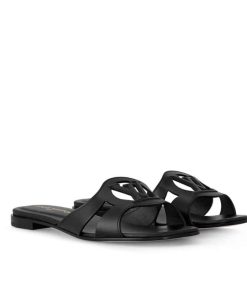 Louis Vuitton Lv Isola Flat Mule Black 1Abp0E
