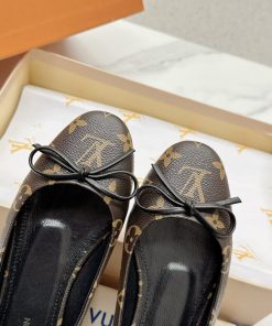 Alternative view of LOUIS VUITTON JOY BALLERINA FLATS MONOGRAM BROWN
