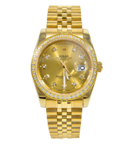 Rolex Man Datejust Gold 37mm 179138