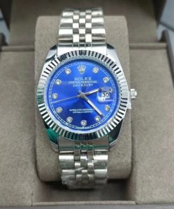 Alternative view of Rolex Datejust Navy Blue Watch 41mm 126334 0016
