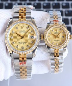 Alternative view of Rolex Datejust 36 Oyster Perpetual Oystersteel Yellow Gold And Diamond Dial 36mm 126283