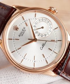 Alternative view of Rolex Cellini Date White Dial And Everose Gold 39mm 50515 0011