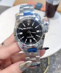 Alternative view of Rolex Oyster Perpetual Watch 41mm Black Dial 124300 0002