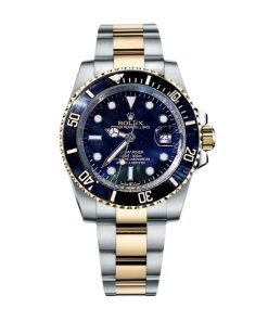 Rolex Submariner Date 40mm Stainless Steel And Gold Black 116613lb 0005