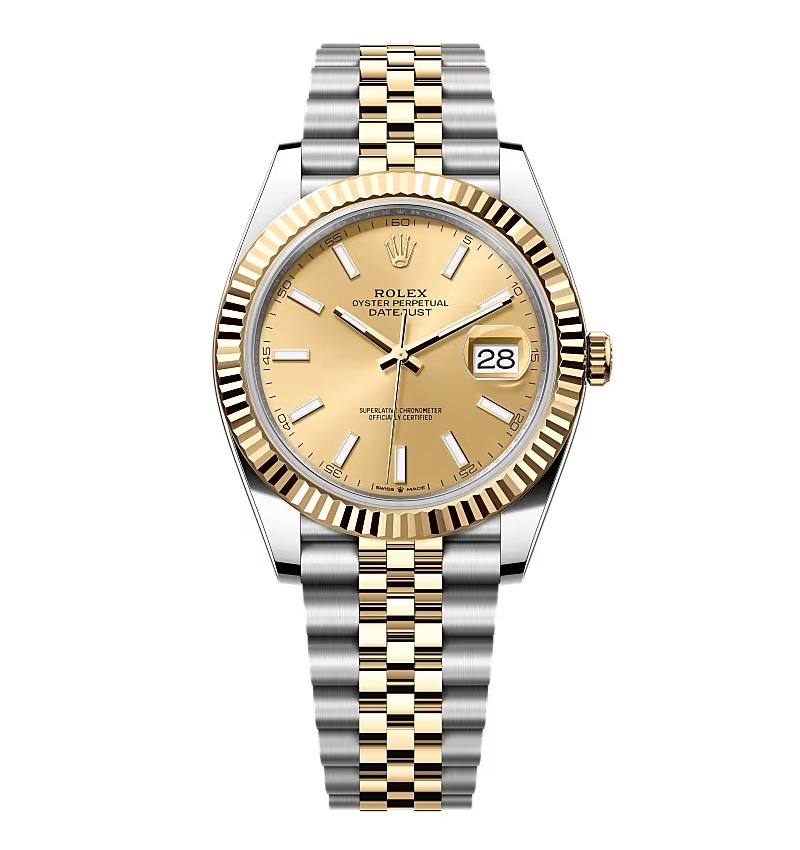 Rolex Datejust Jubilee Champagne Gold 36mm 126233 0015