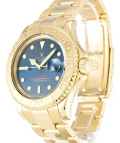 Alternative view of Rolex Yacht-Master 40mm Blue Dial 16628
