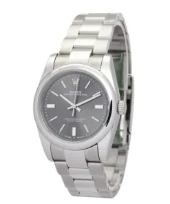 Alternative view of Rolex Oyster Perpetual Lady 31mm Black Dial 177200-2