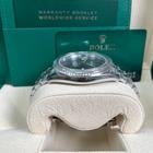 Alternative view of Rolex Datejust 41 18k White Gold & Steel Grey Slate Wimbledon Green Roman