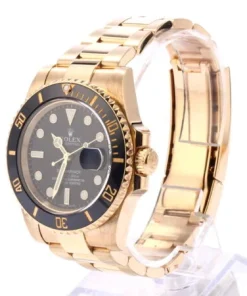 Alternative view of Superclone Rolex Submariner 40mm Black Dial 116618LN