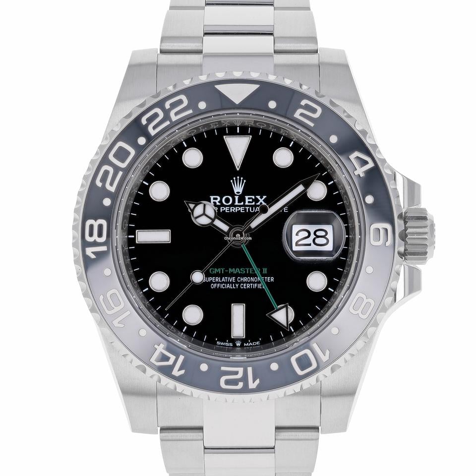 Rolex GMT-Master II 126710GRNR Oyster Bruce Wayne Steel 40 mm