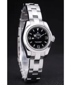 Alternative view of Superclone Rolex Explorer 26mm Black Dial SLR157