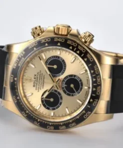 Alternative view of Rolex Daytona 40 mm Golden Dial 126518LN “Pikachu”