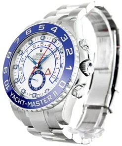 Alternative view of Rolex Yacht-Master 44mm White Dial 116680