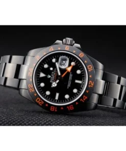 Alternative view of Superclone Rolex Explorer 40mm Black Dial 98240