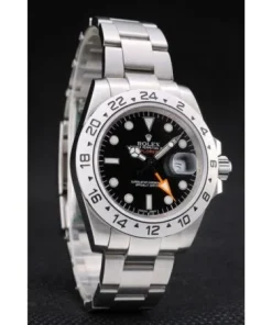 Alternative view of Superclone Rolex Explorer 40mm Black Dial REP016820