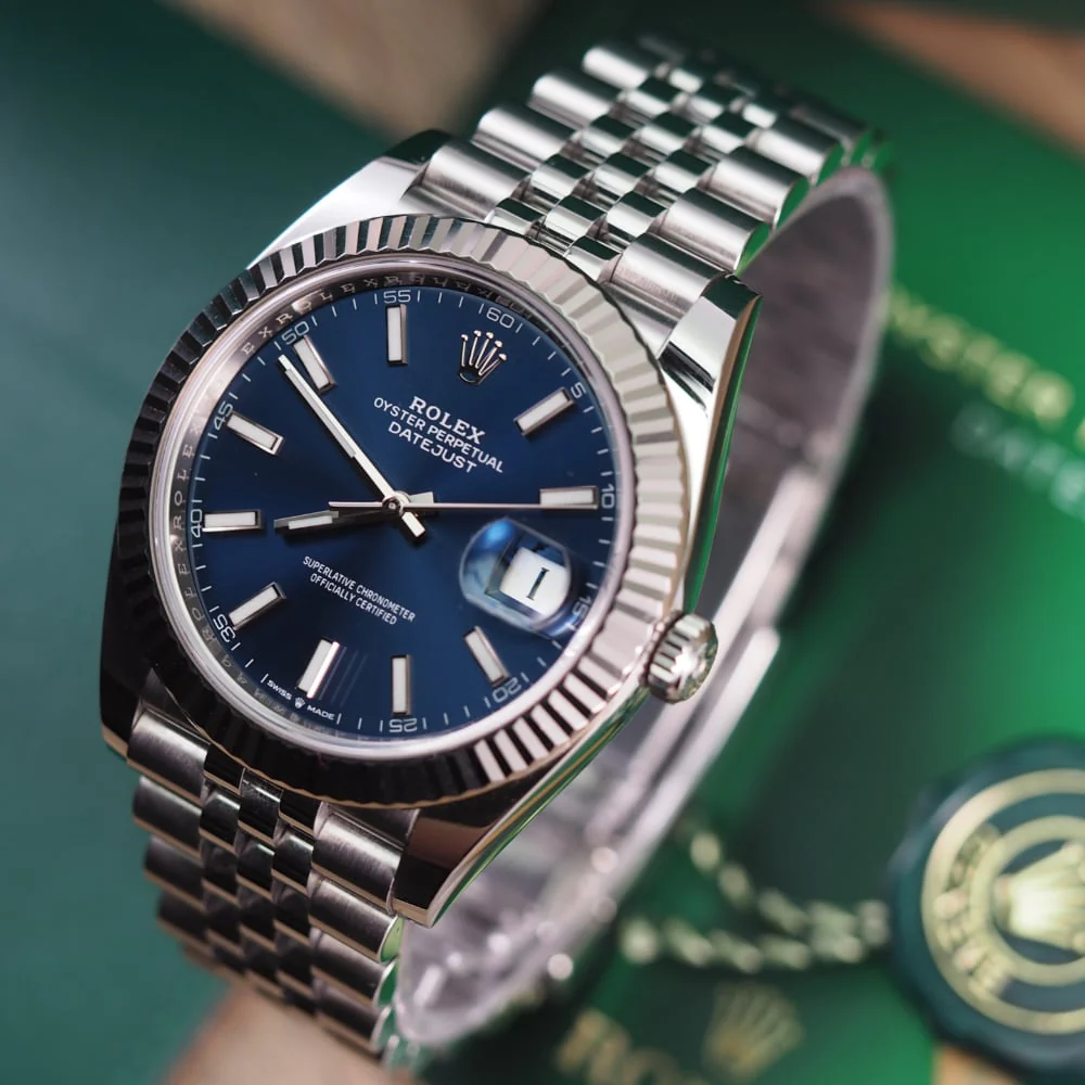 Rolex Datejust 41mm Blue Dial 126334 Jubilee - Image 2