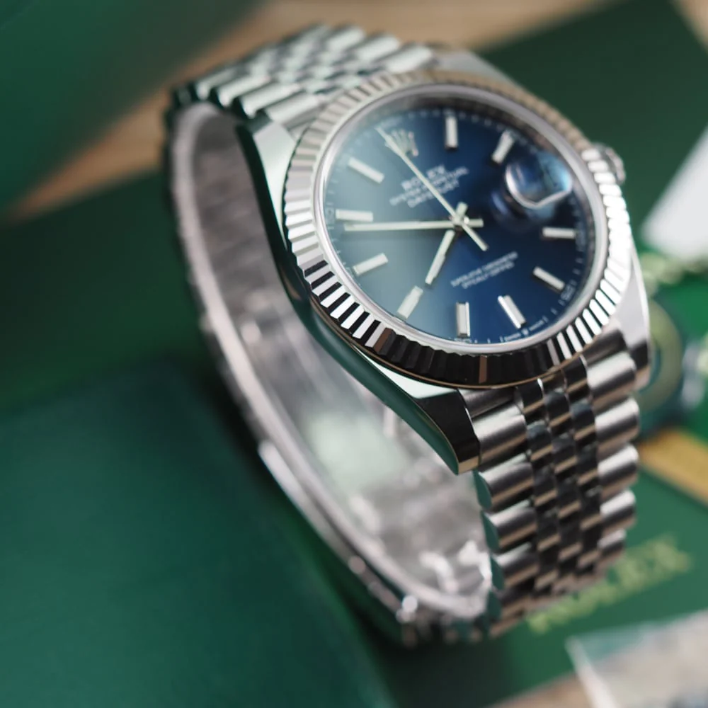 Rolex Datejust 41mm Blue Dial 126334 Jubilee - Image 3