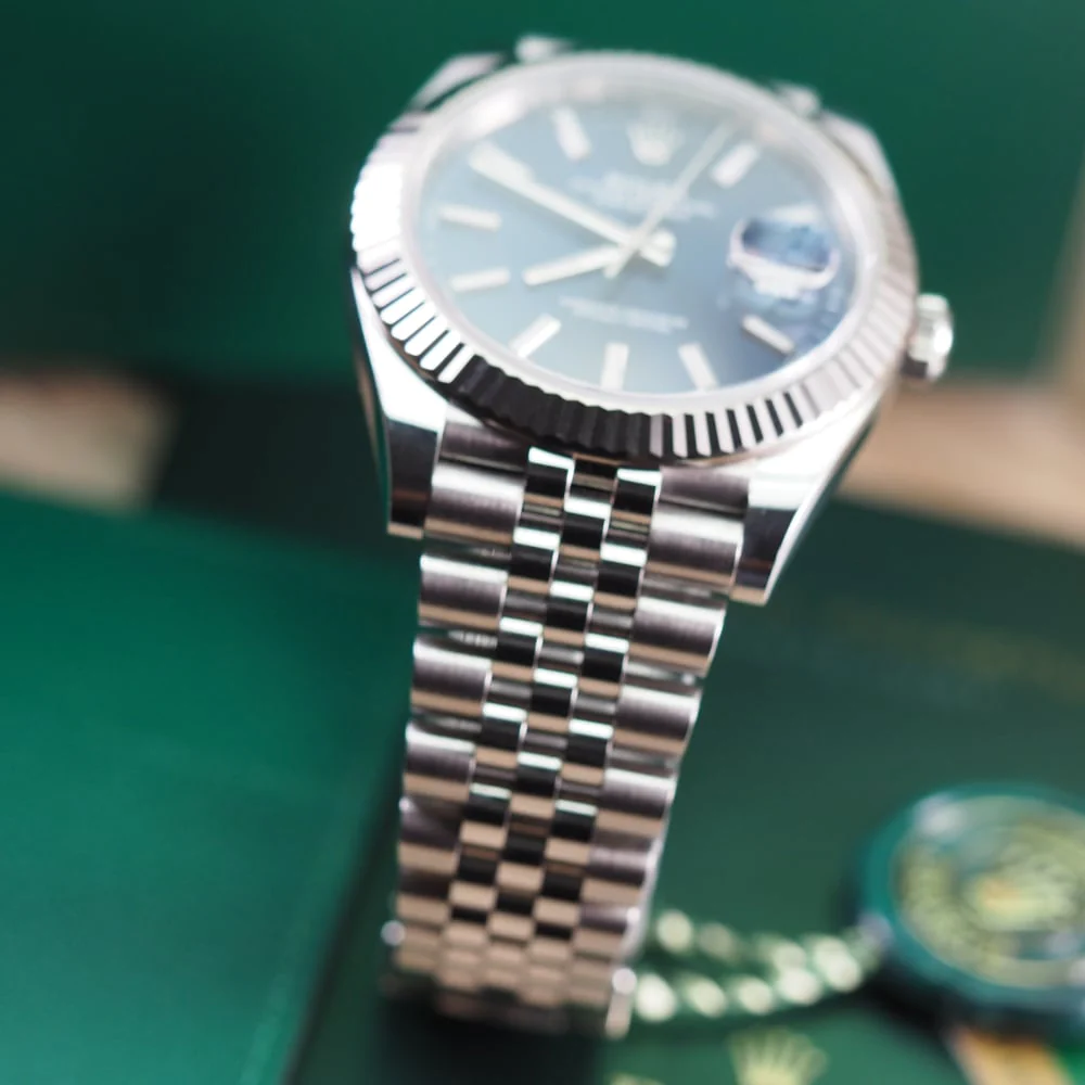 Rolex Datejust 41mm Blue Dial 126334 Jubilee - Image 6