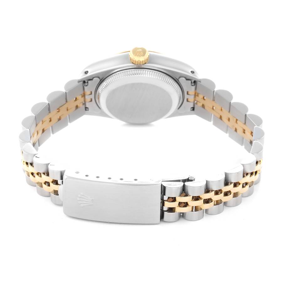 Rolex Datejust Champagne Dial Steel Yellow Gold Ladies Watch 69173 - Image 3