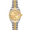 Rolex Datejust Champagne Dial Steel Yellow Gold Ladies Watch 69173